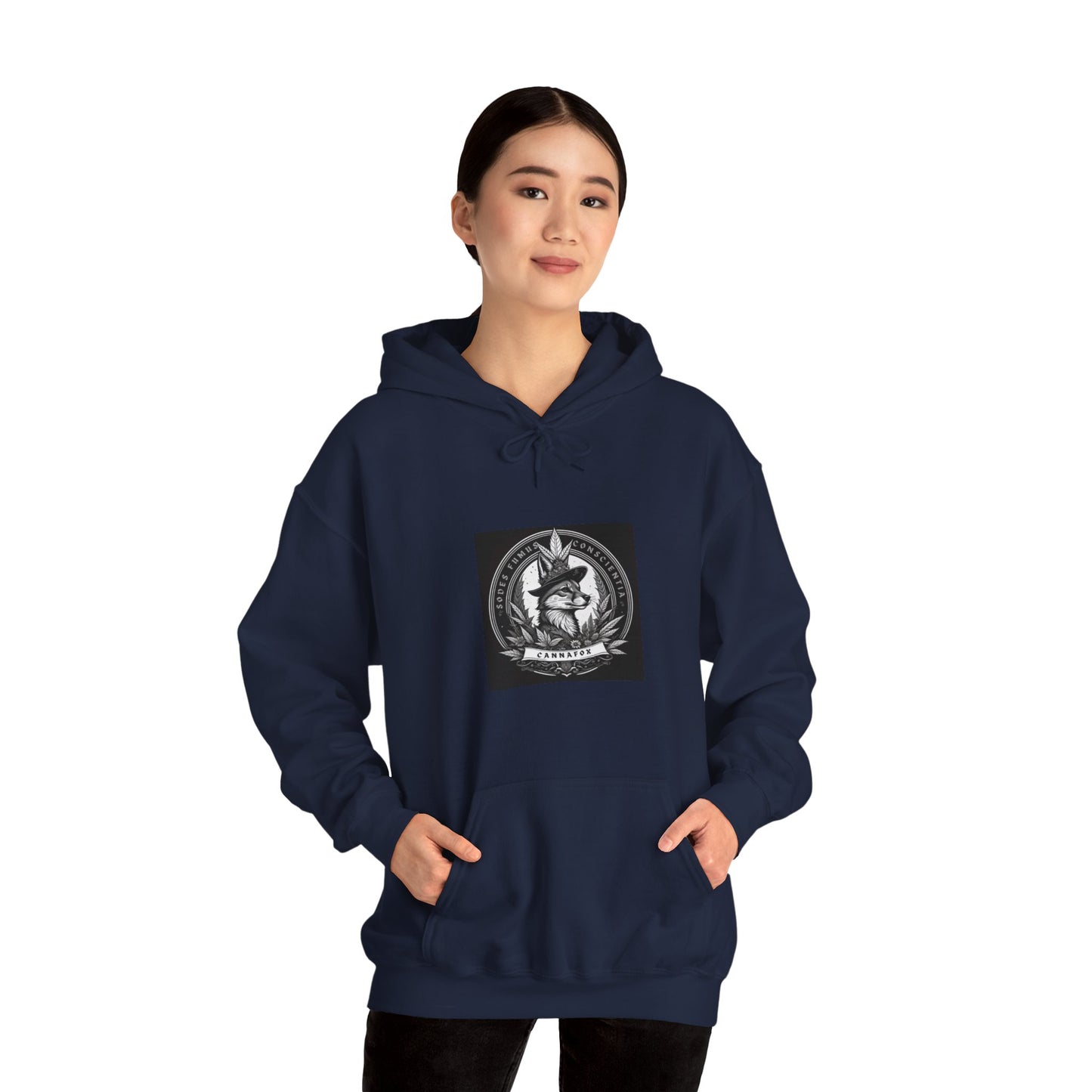 Canna Fox Custom Hooded Sweatshirt