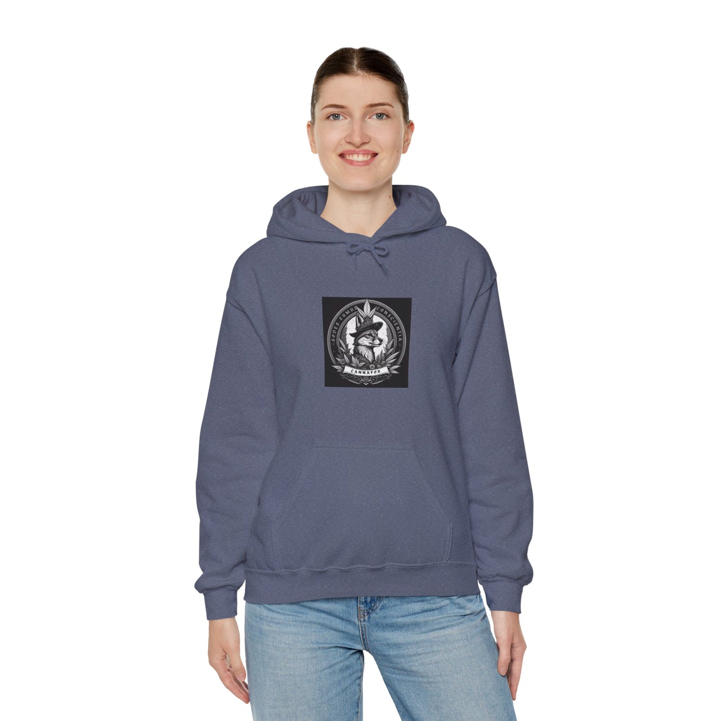 Canna Fox Custom Hooded Sweatshirt