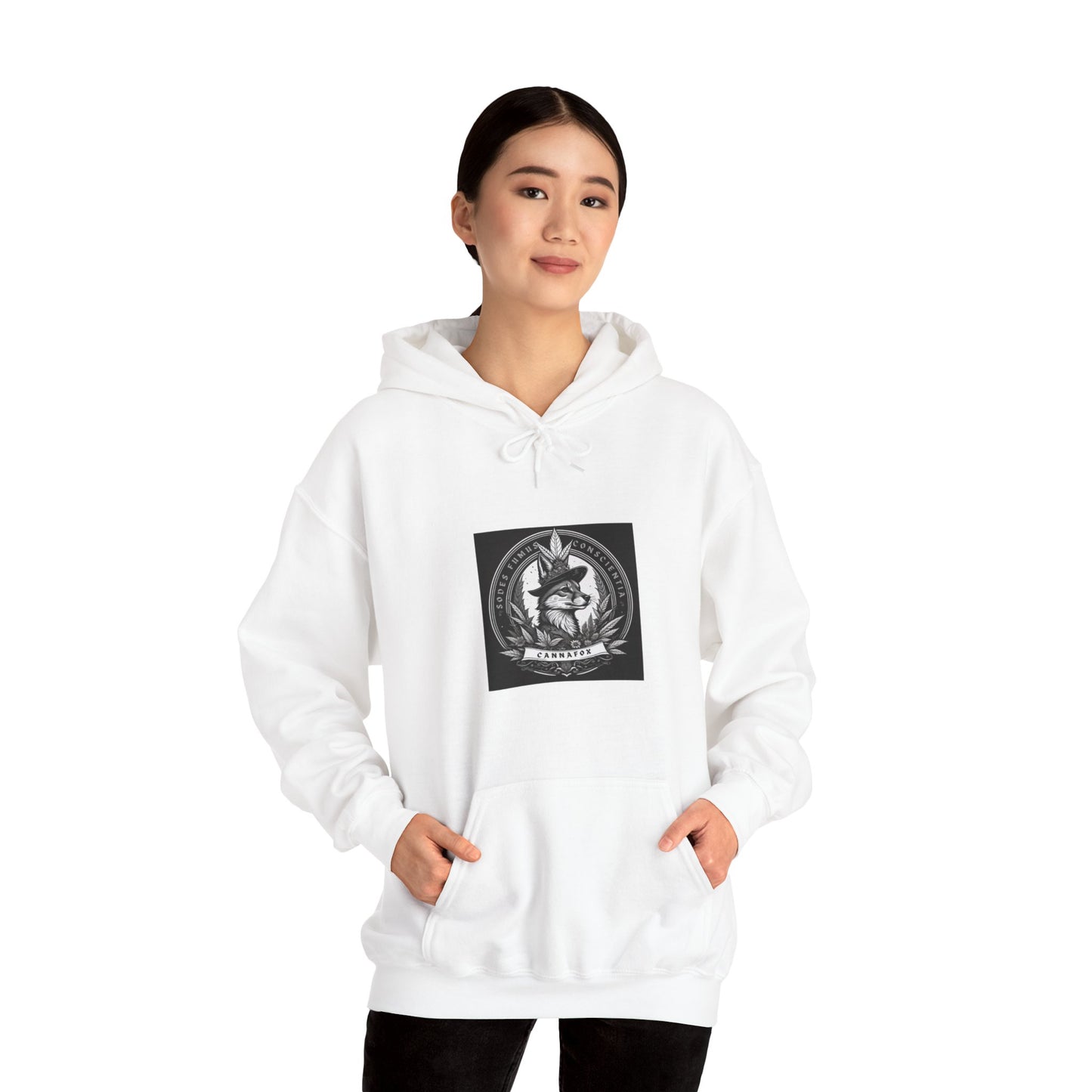 Canna Fox Custom Hooded Sweatshirt