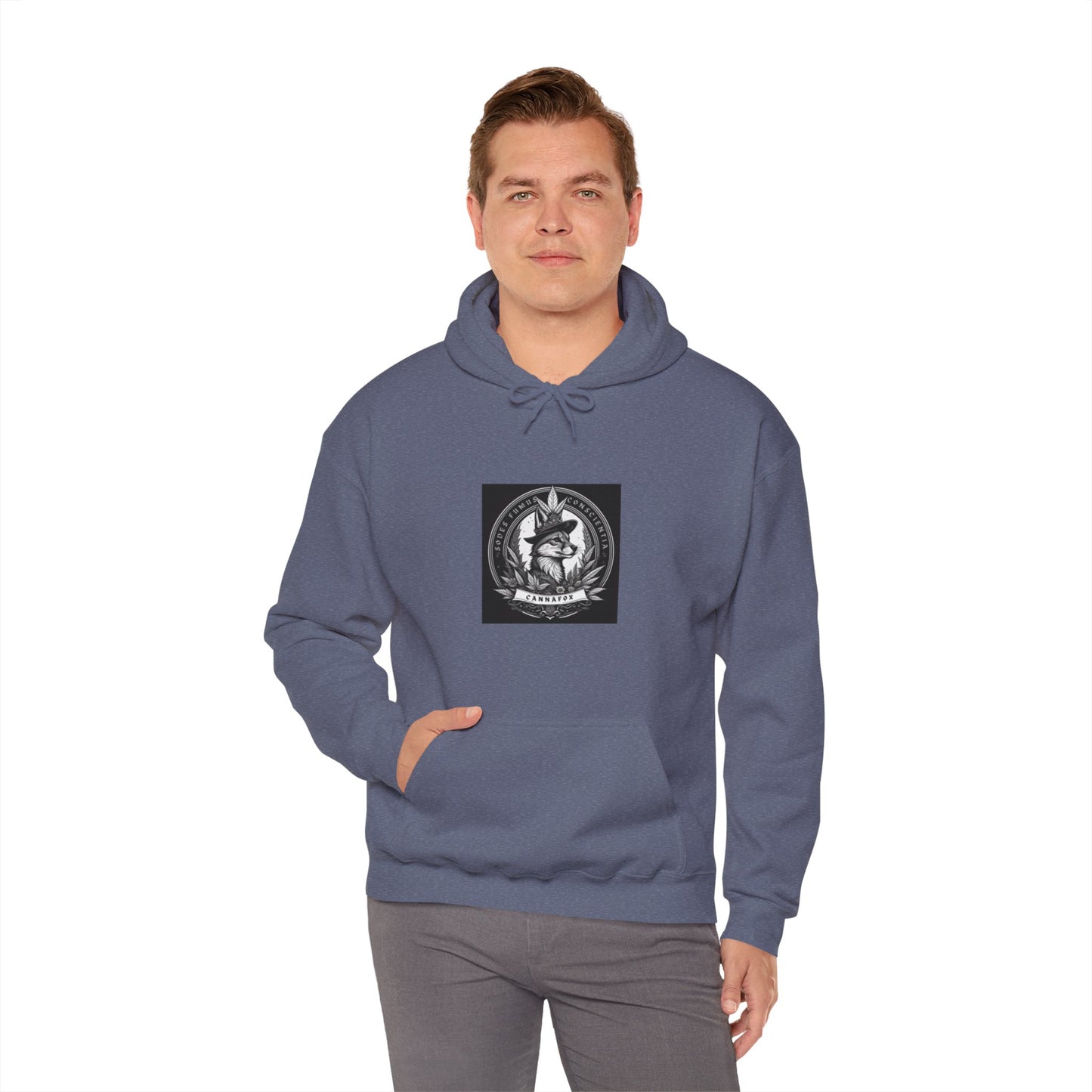 Canna Fox Custom Hooded Sweatshirt