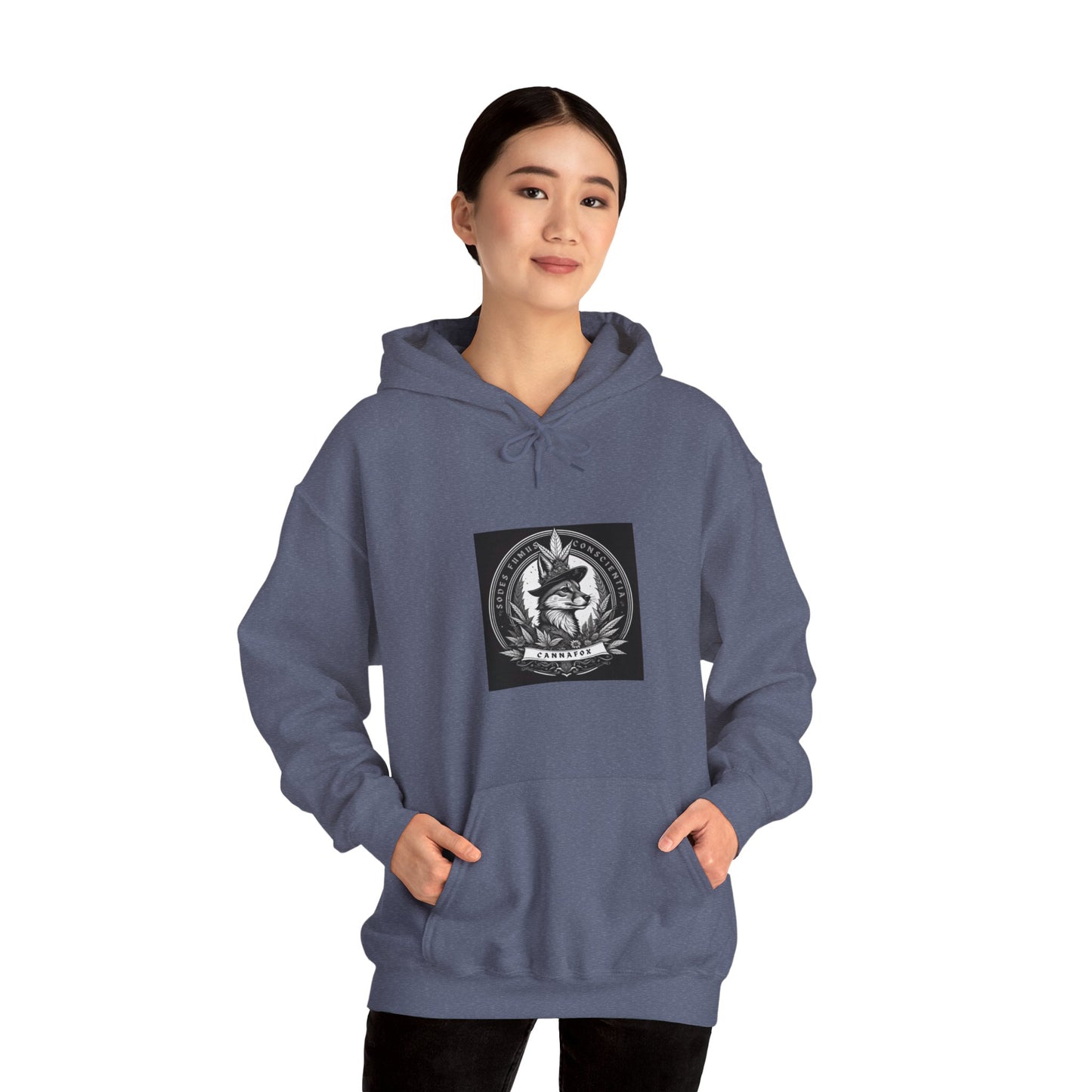 Canna Fox Custom Hooded Sweatshirt