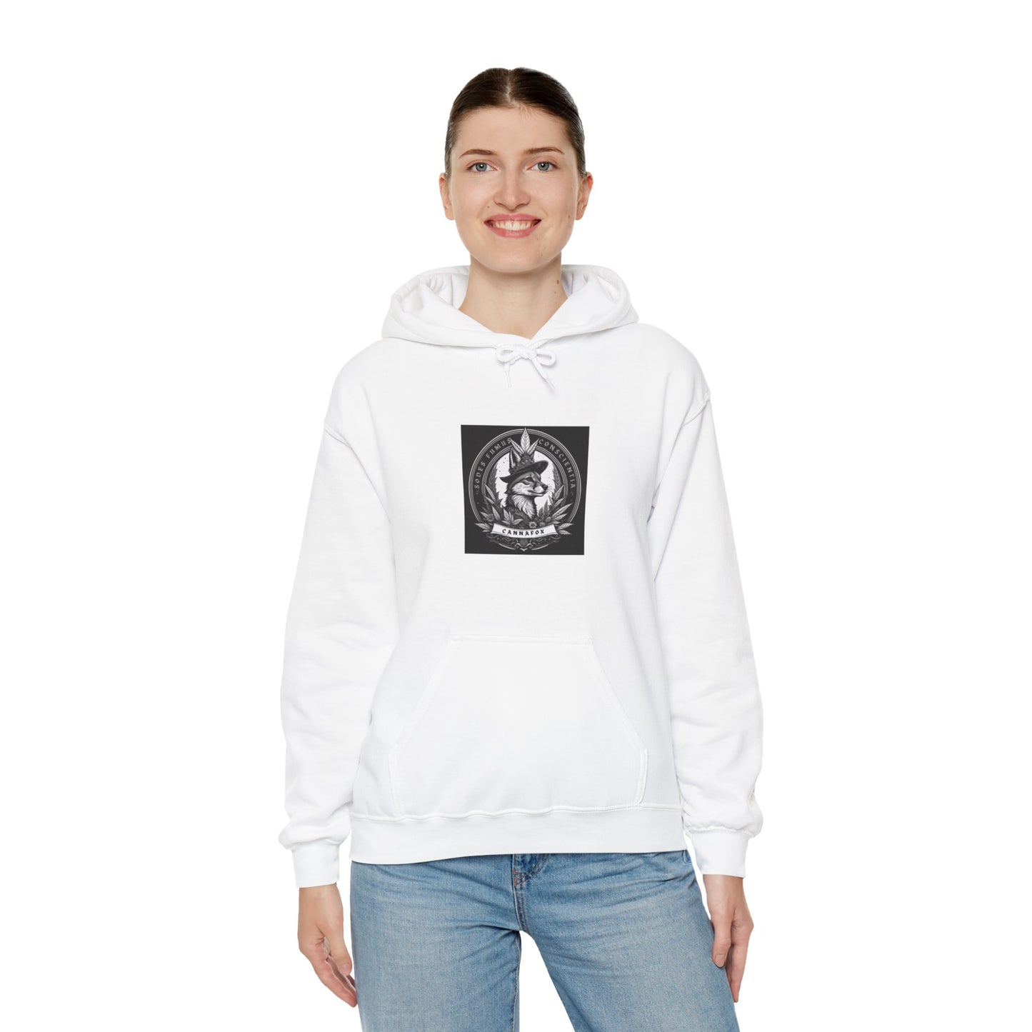 Canna Fox Custom Hooded Sweatshirt