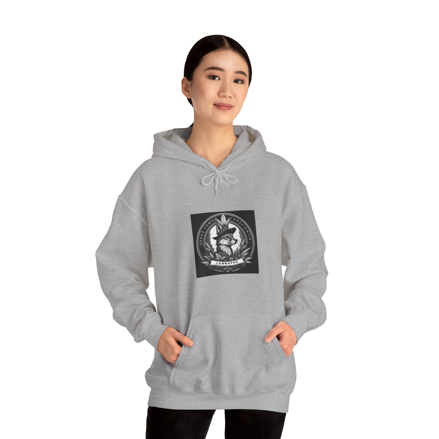 Canna Fox Custom Hooded Sweatshirt