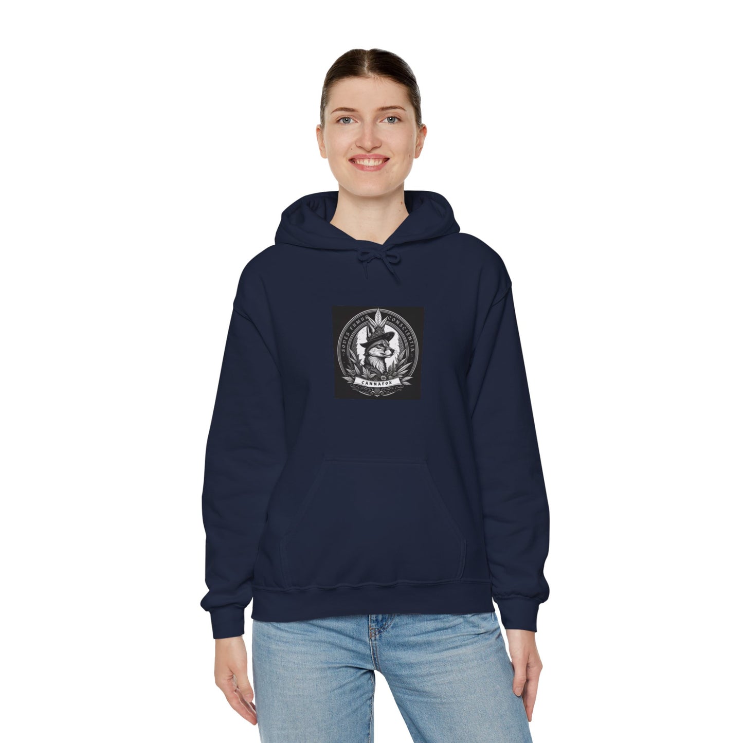 Canna Fox Custom Hooded Sweatshirt