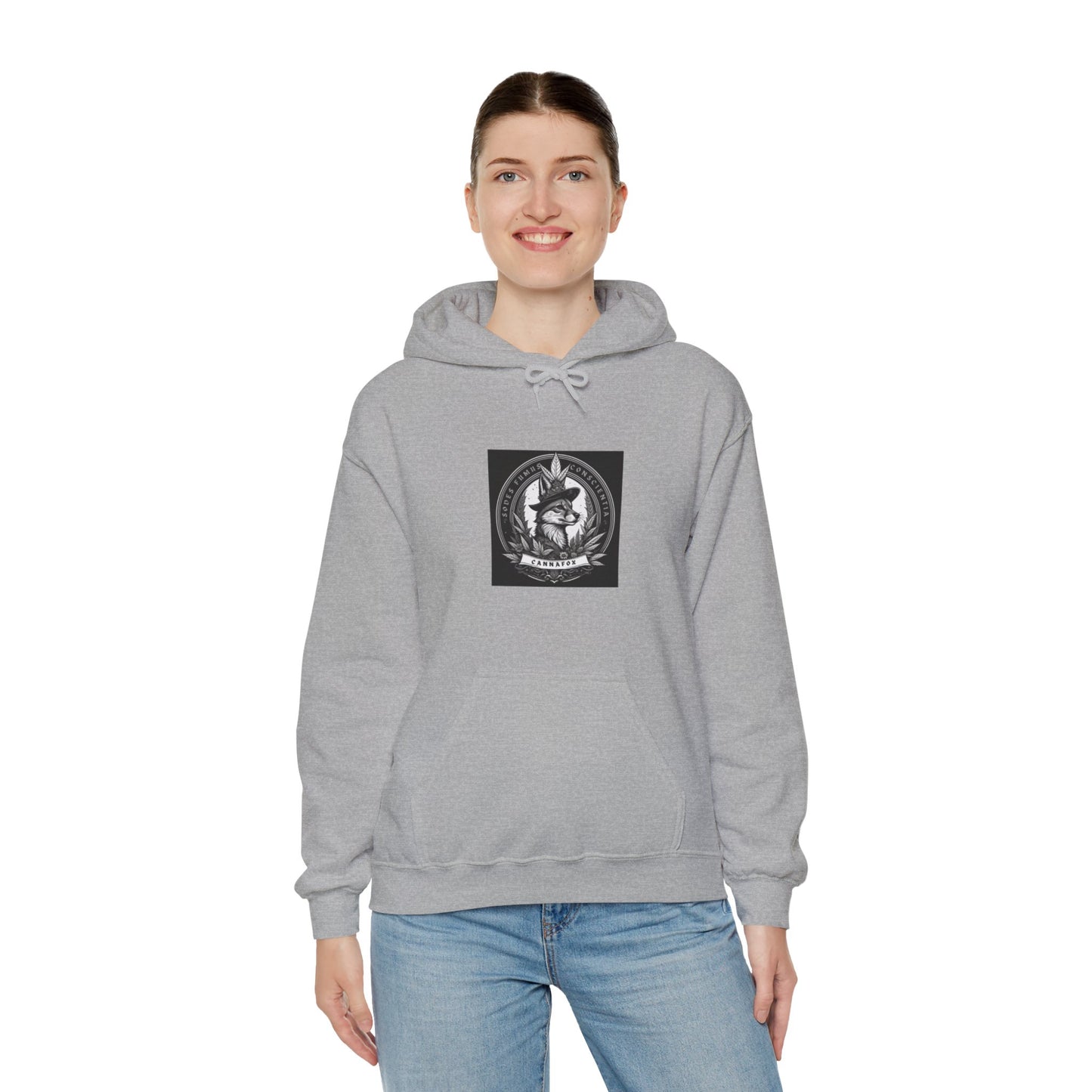 Canna Fox Custom Hooded Sweatshirt