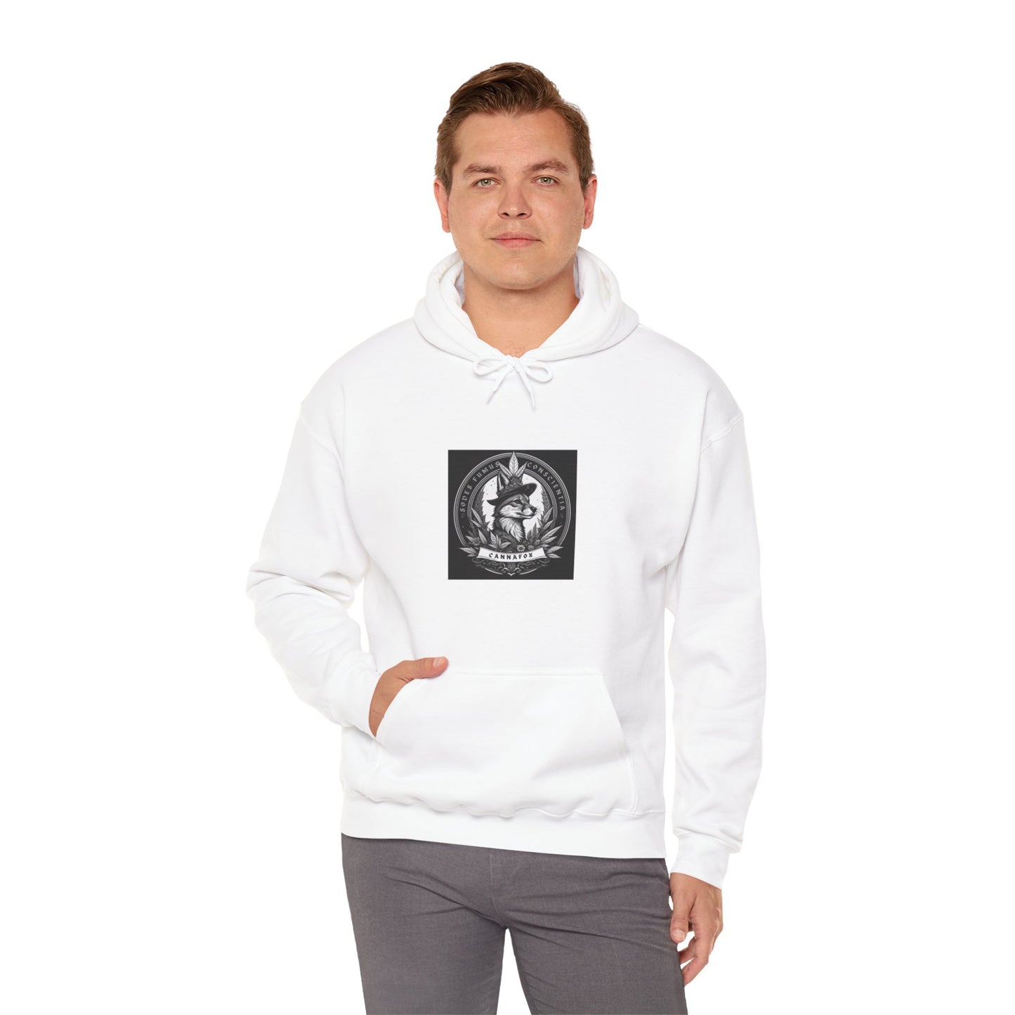 Canna Fox Custom Hooded Sweatshirt