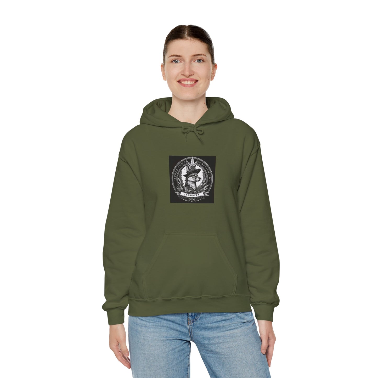 Canna Fox Custom Hooded Sweatshirt